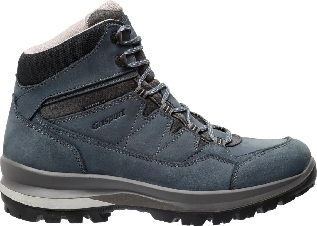 Grisport Bari Mid Dames Wandelschoenen - Blauw - afbeelding 4 van 6