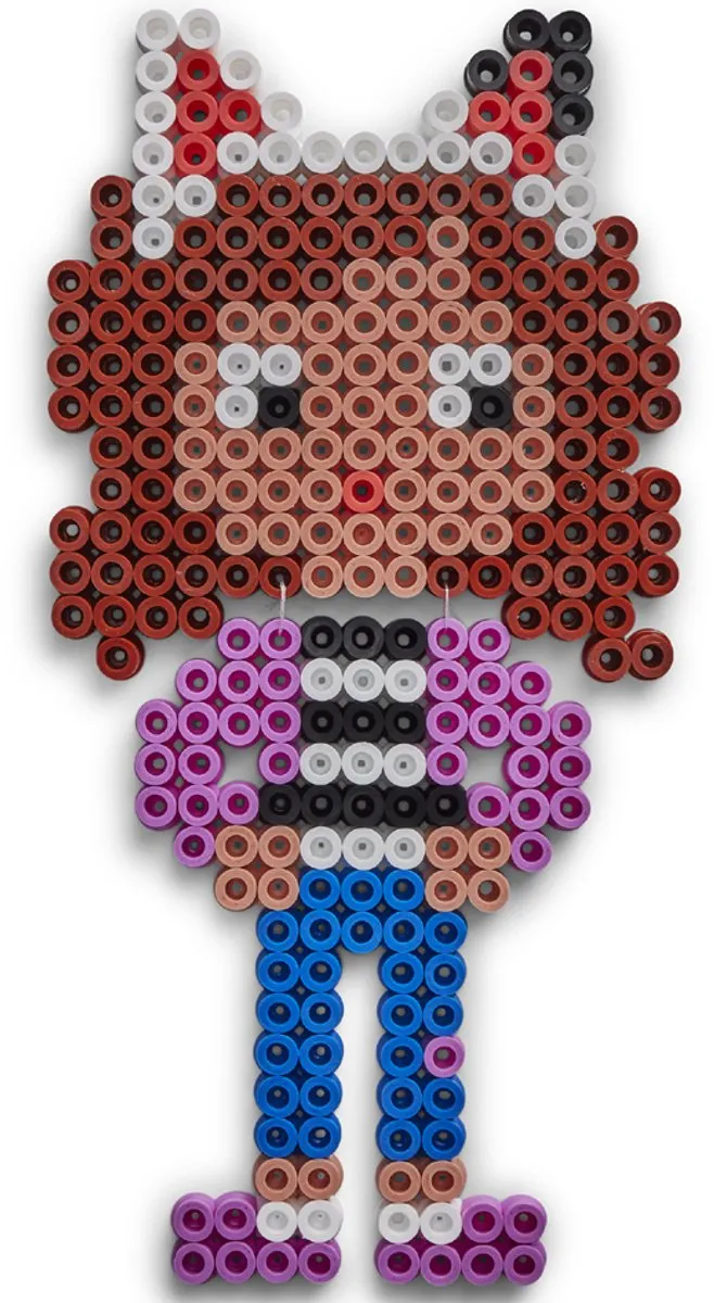 Hama Strijkkralen Maxi Gabby's Dollhouse 900 Stuks - Blauw