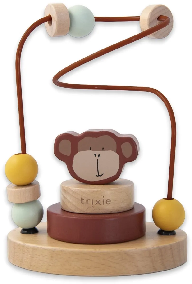 Trixie Houten Kralenframe Mr. Monkey - Educatief Speelgoed