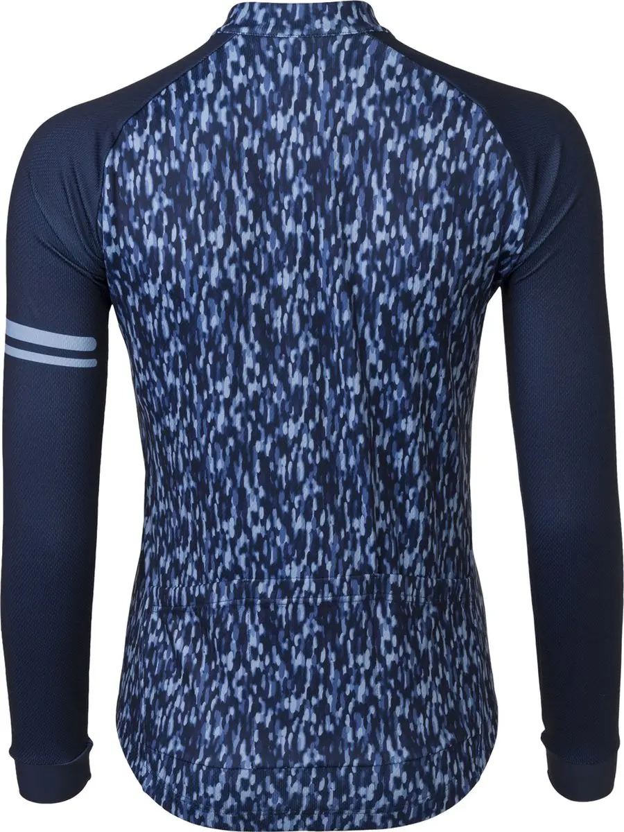 AGU Melange Fietsshirt Lange Mouwen Blauw S - afbeelding 2 van 6