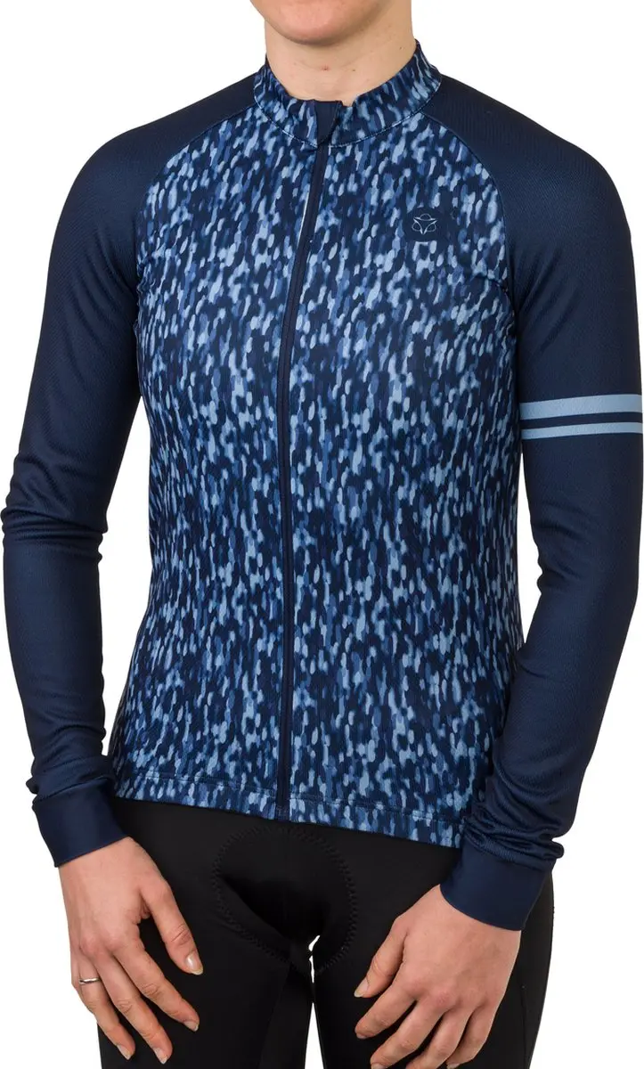 AGU Melange Fietsshirt Lange Mouwen Blauw S - afbeelding 3 van 6