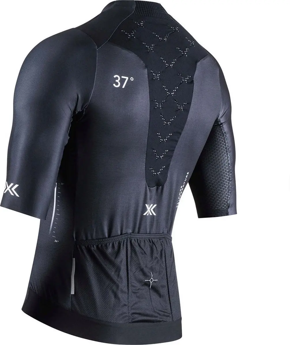 X-Bionic Corefusion Aero Wielertrui L - Zwart - afbeelding 2 van 6