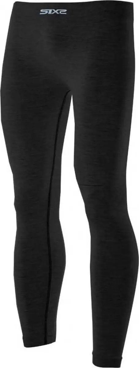 Sixs Merinos Basislaagbroek Zwart 2XL-3XL Vrouw