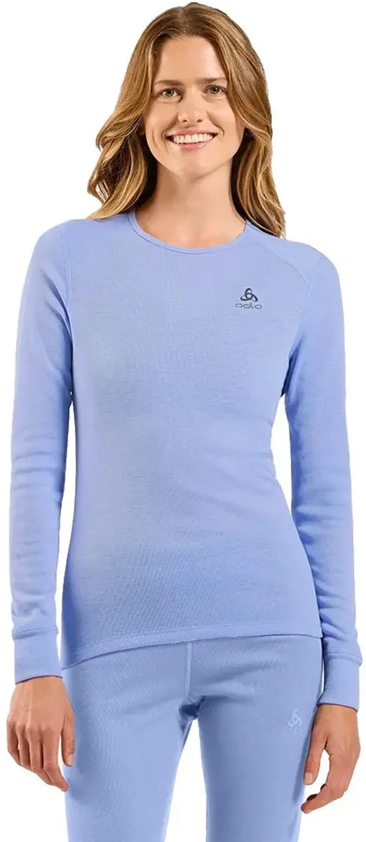 ODLO Active Warm Eco Basislaag Lange Mouwen - XS - Blauw - afbeelding 6 van 6