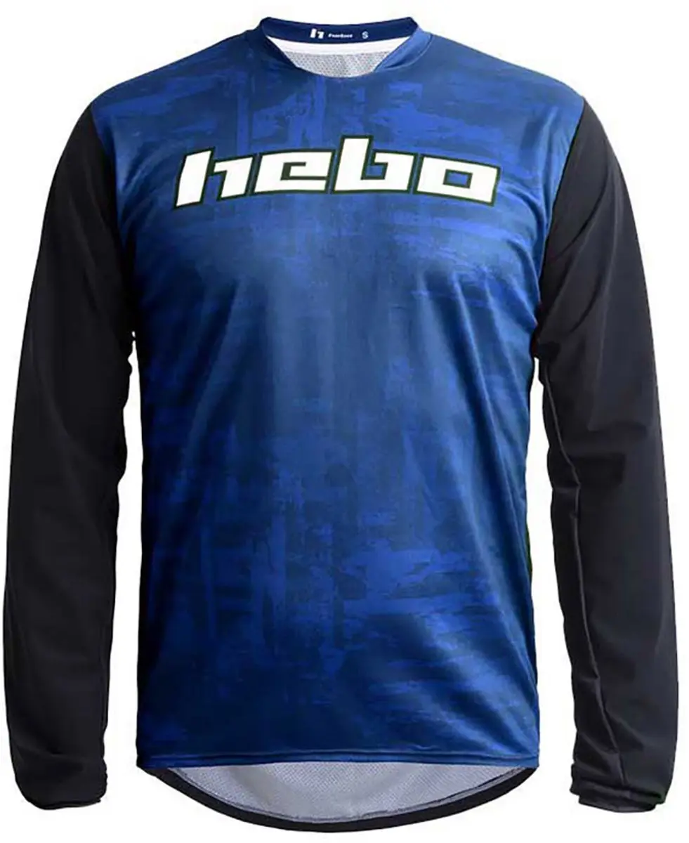 Hebo Yukon Langarm Enduro Trui Blauw M Man