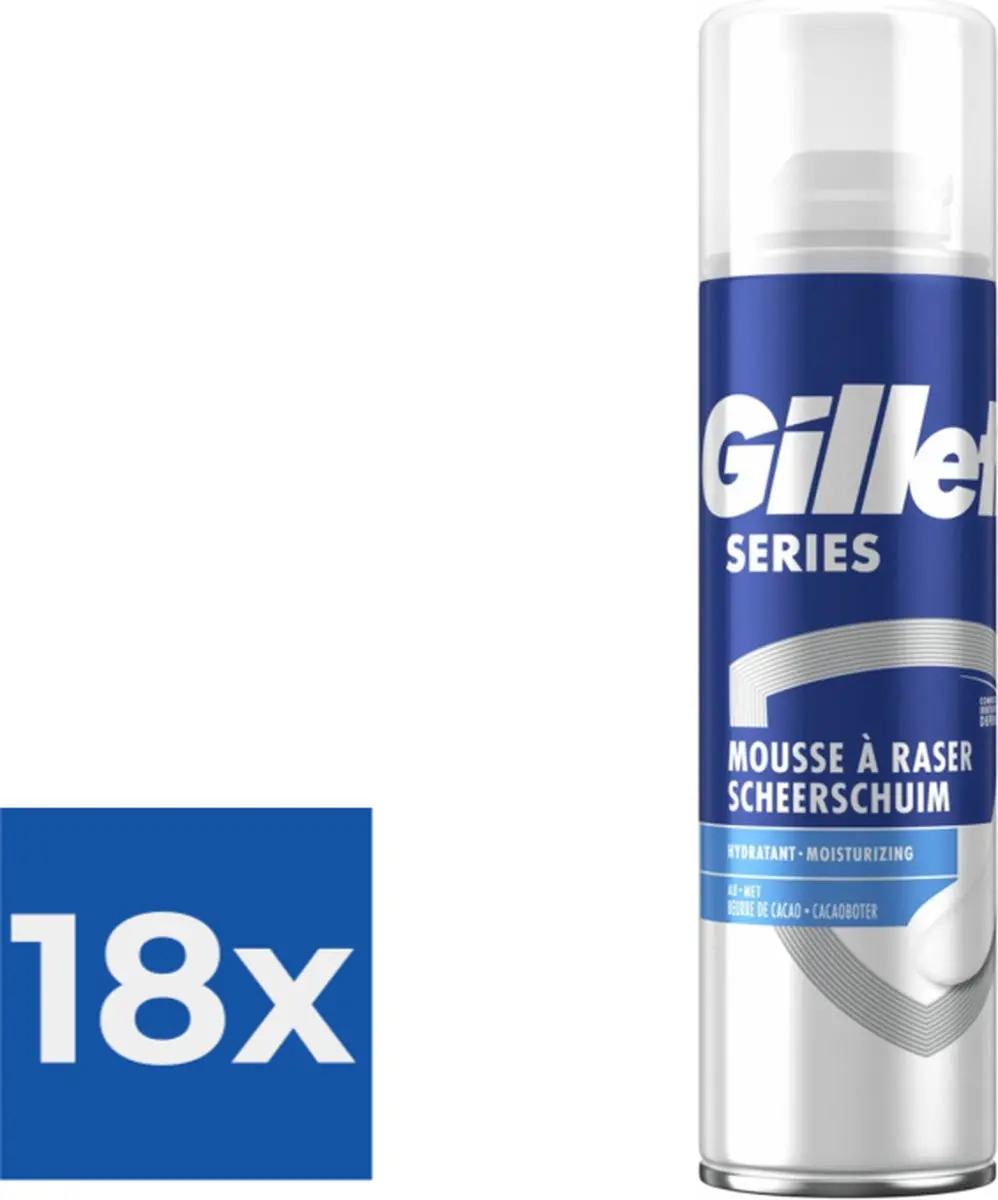 Gillette Series Verzorgende Scheerschuim Mannen