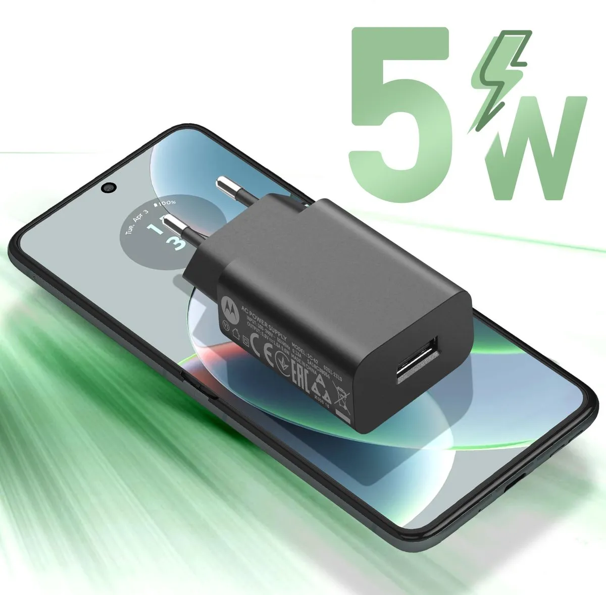 Motorola SC62 USB Netlader 5W - Zwart