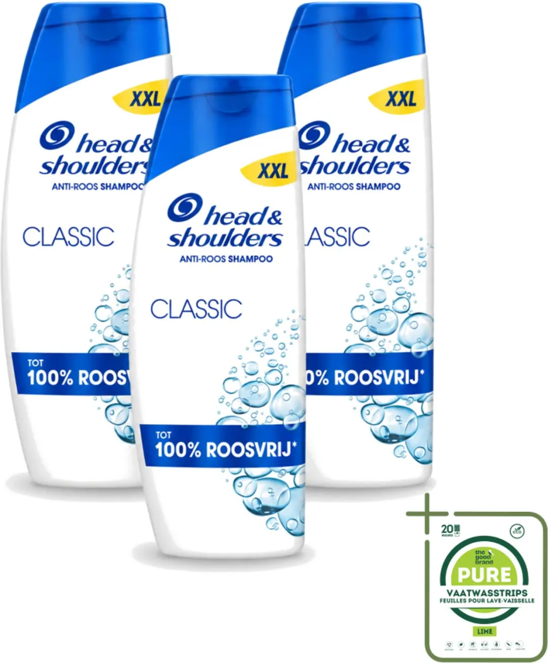3 x Head & Shoulders