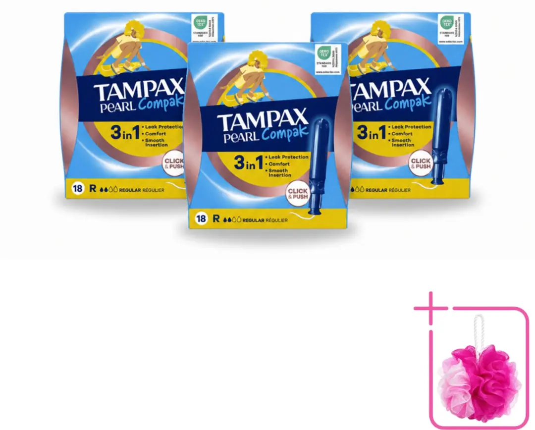 3 x Tampax