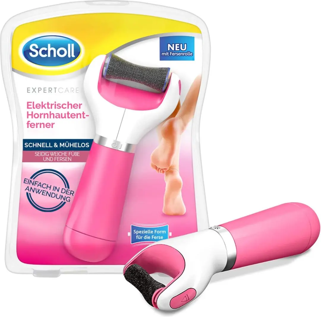 SCHOLL EXPERTCARE Express Pedi elektrische eeltverwijderaar voor zijdezachte voe