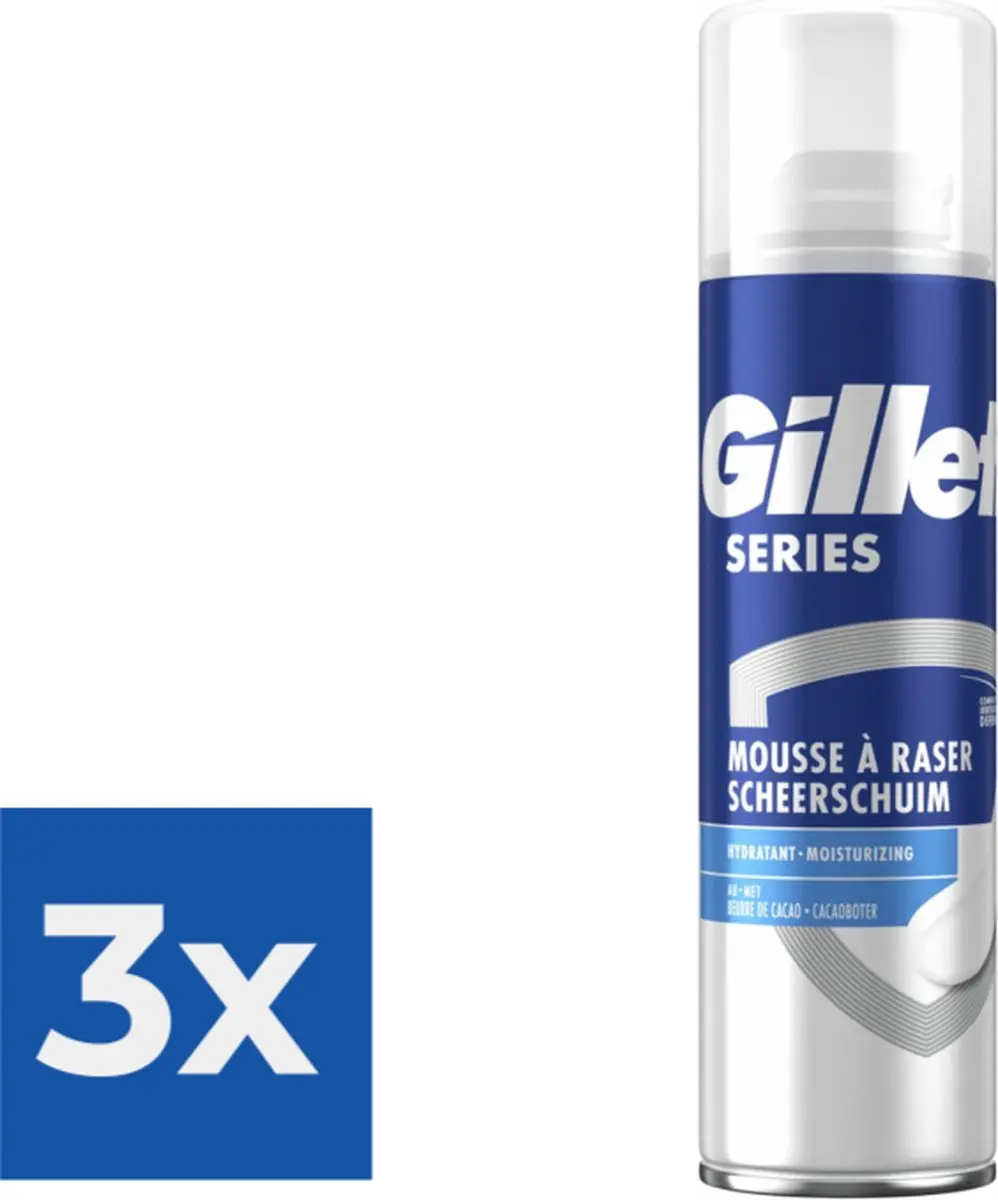 Gillette Series Verzorgende Scheerschuim Mannen