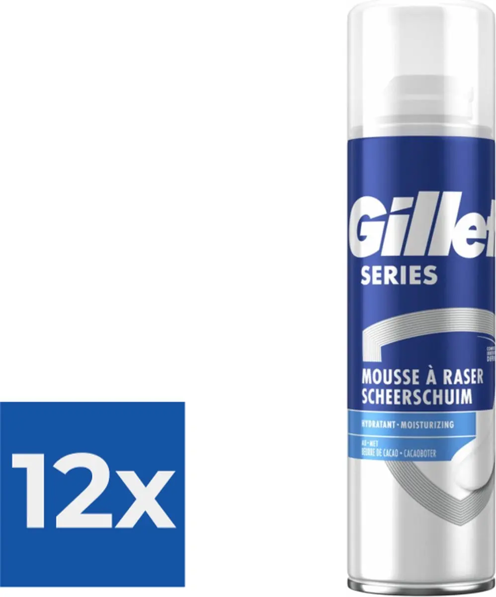 Gillette Series Verzorgende Scheerschuim Mannen