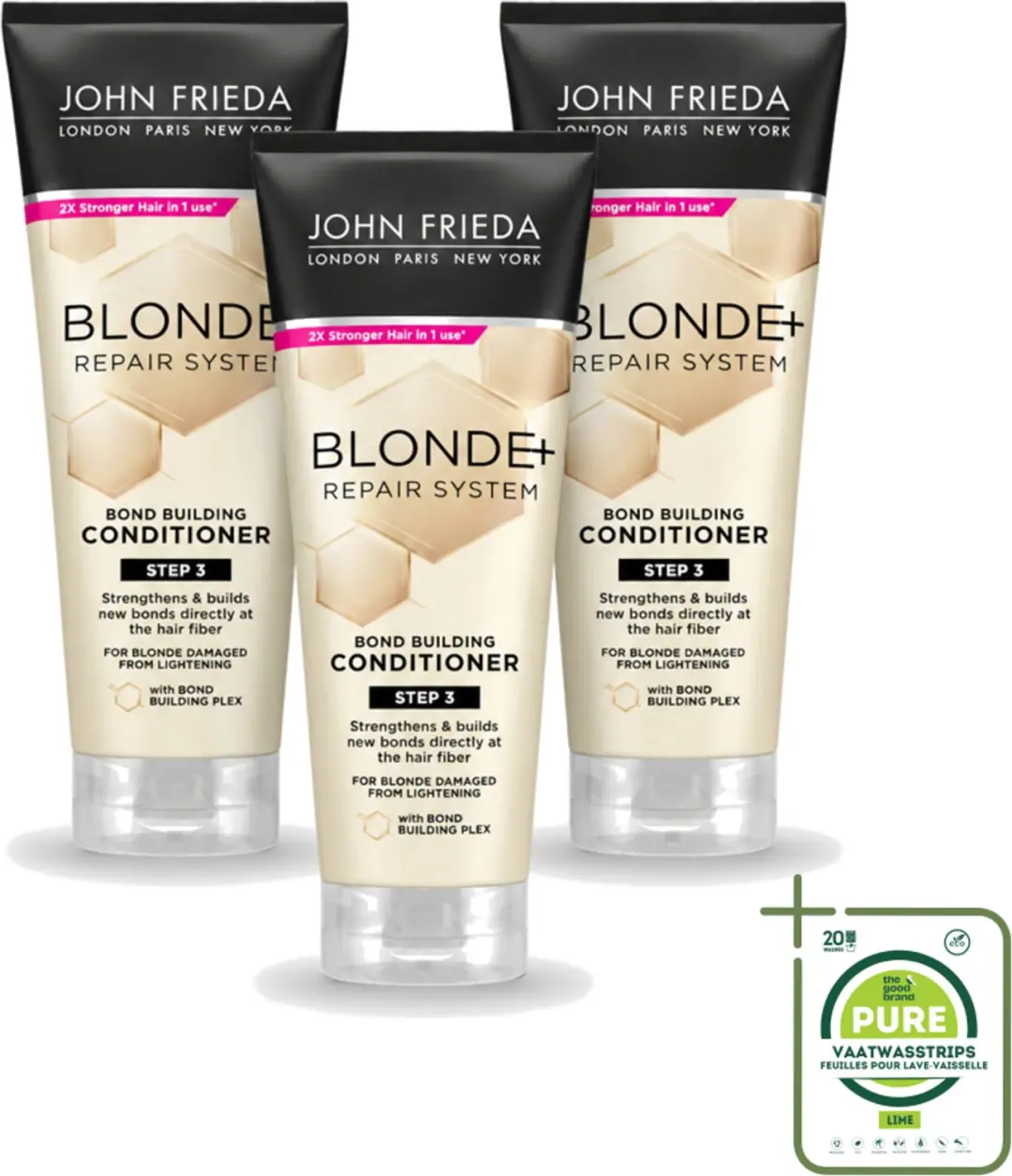 3 x John Frieda