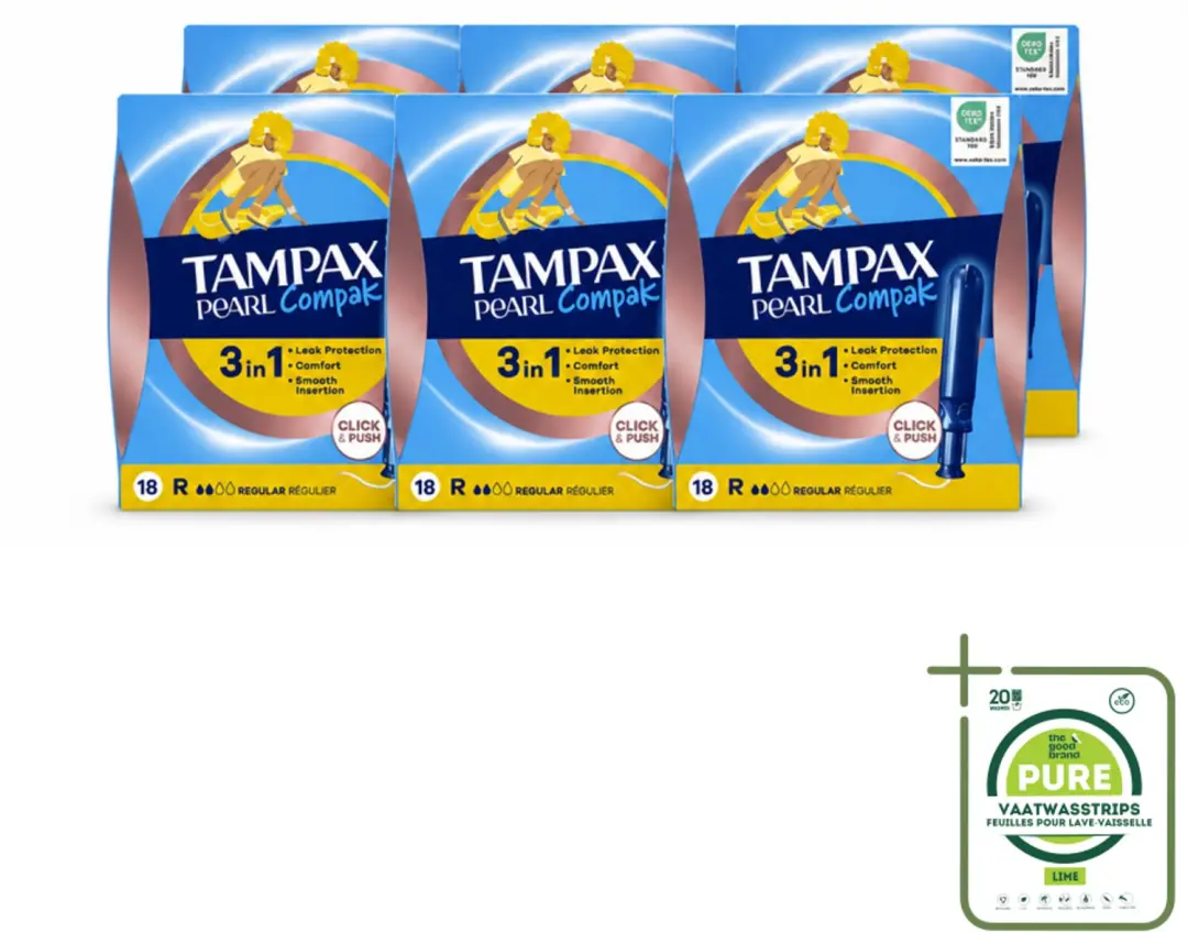 6 x Tampax