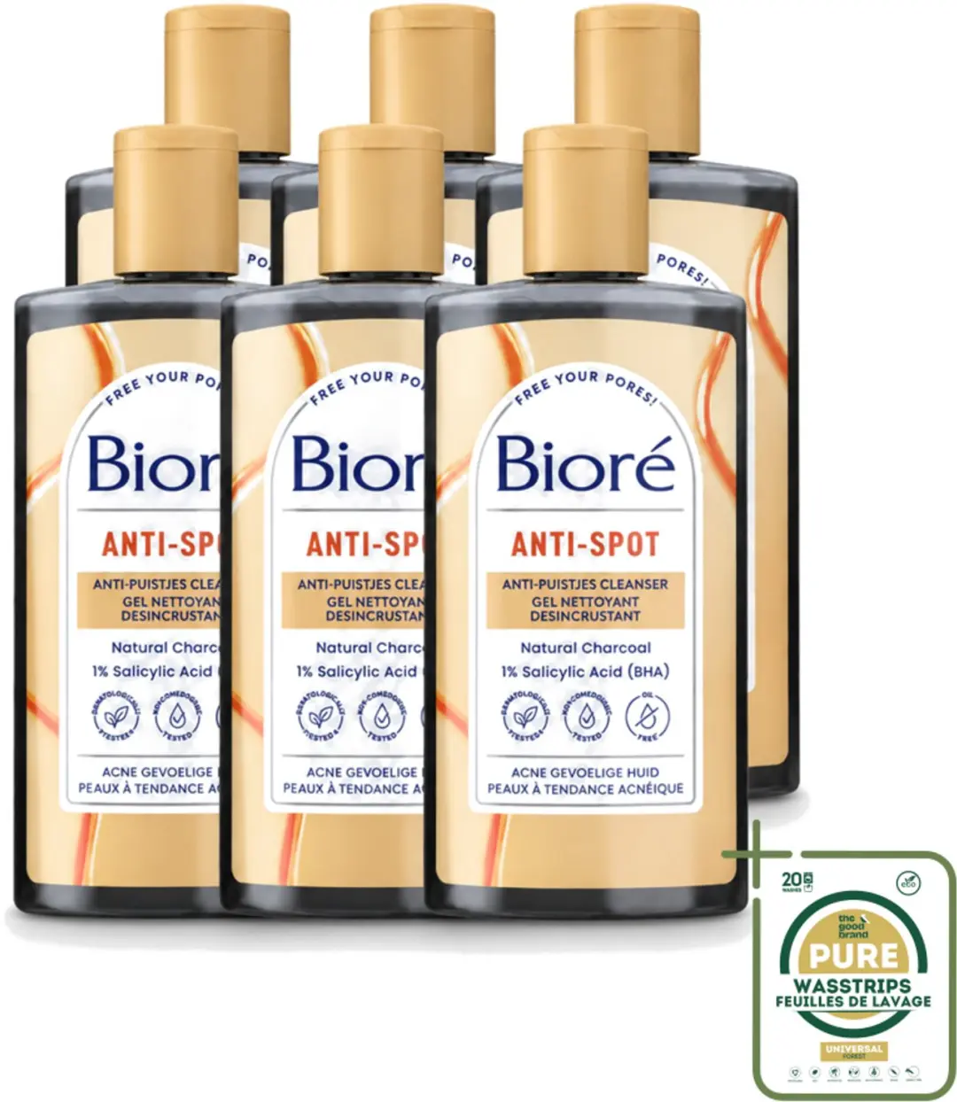 6 x Bioré