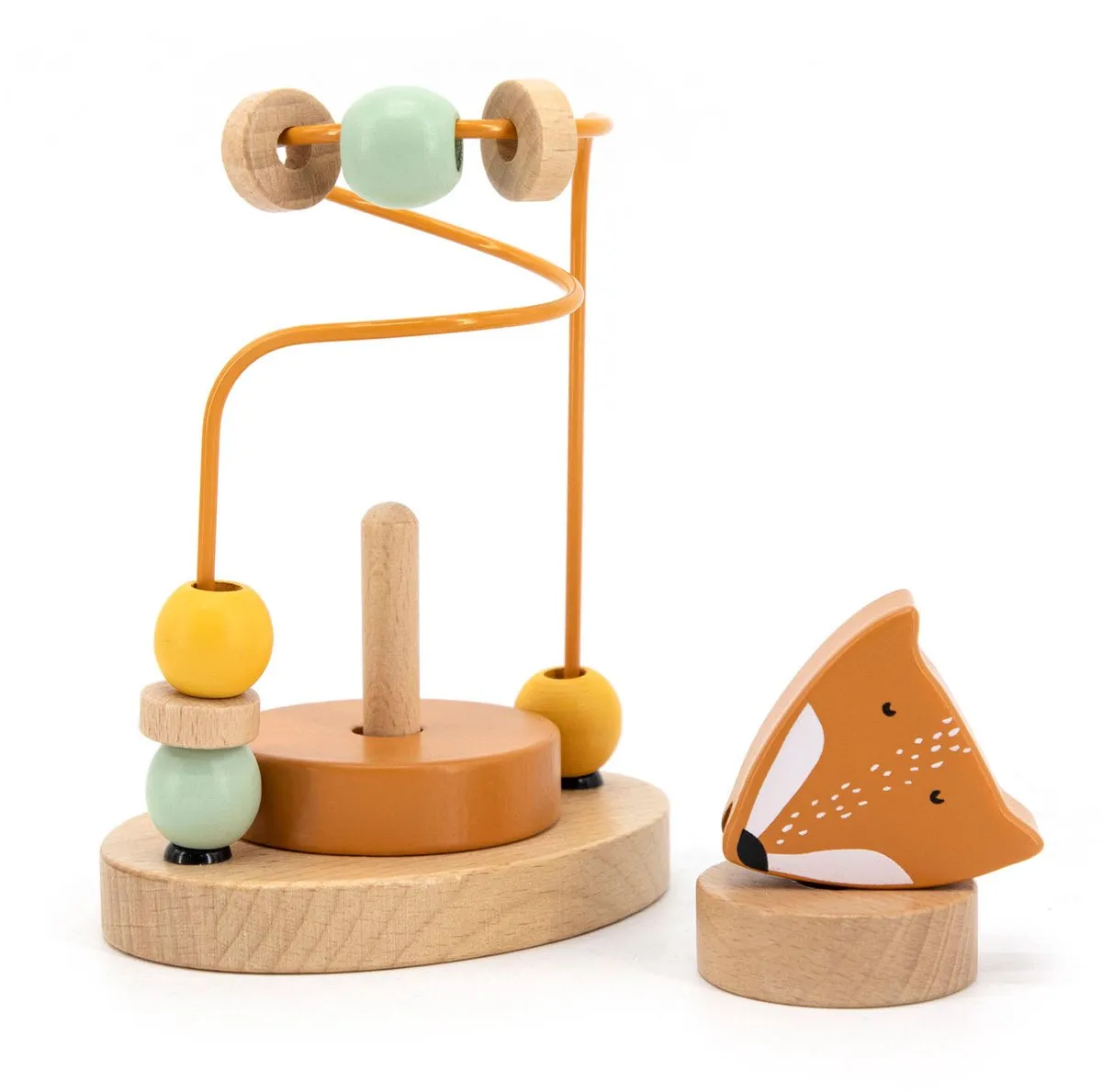 Trixie Houten Kralenframe Mr. Fox - Educatief Speelgoed
