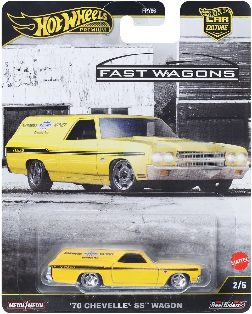Hot Wheels 70 Chevelle SS Wagon JBK67