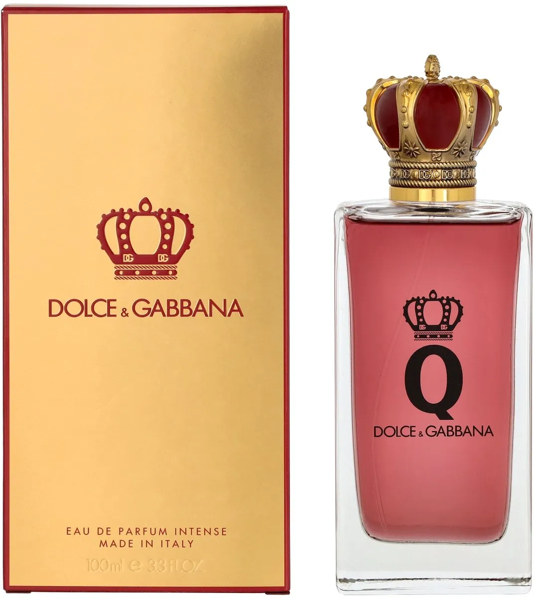 Dolce & Gabbana Q by Dolce&Gabbana Intense EDP - Vrouwenparfum met kers & amber - 100ml
