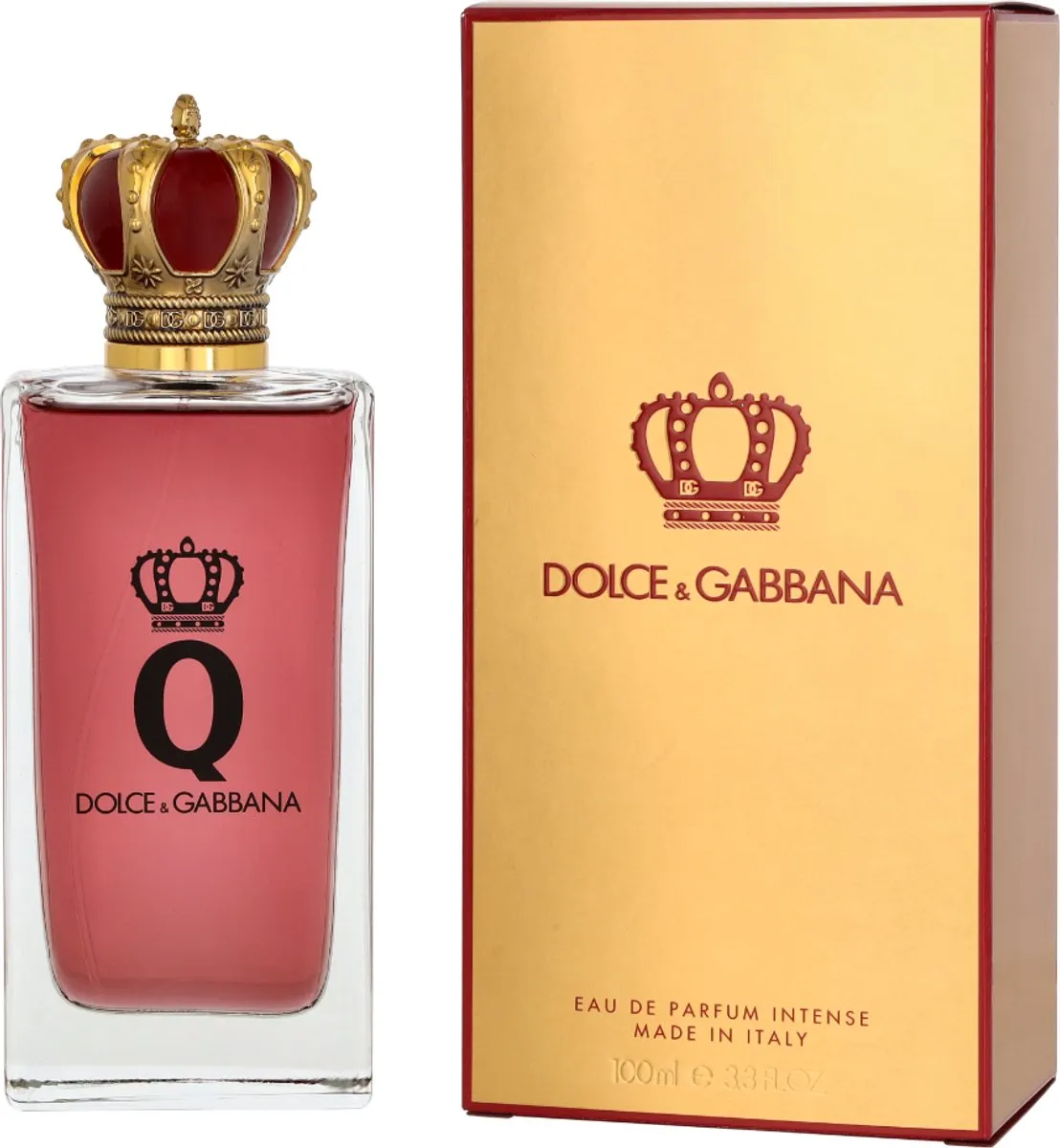 Dolce & Gabbana Q by Dolce&Gabbana Intense EDP - Vrouwenparfum met kers & amber - 100ml