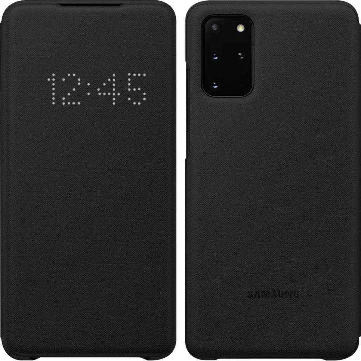 Samsung Galaxy S20 Plus LED View Hoesje 8806090273872 - Zwart