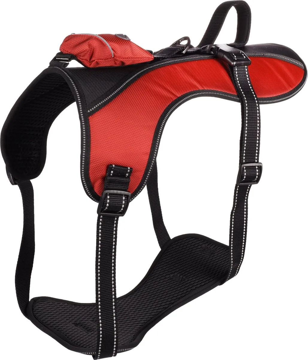 Flamingo Kelso Hondenharnas Rood XXL 68-106cm