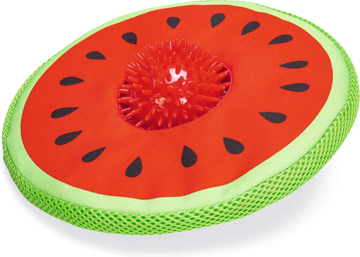 Beeztees Meloen Spikie Hondenspeelgoed - Rood