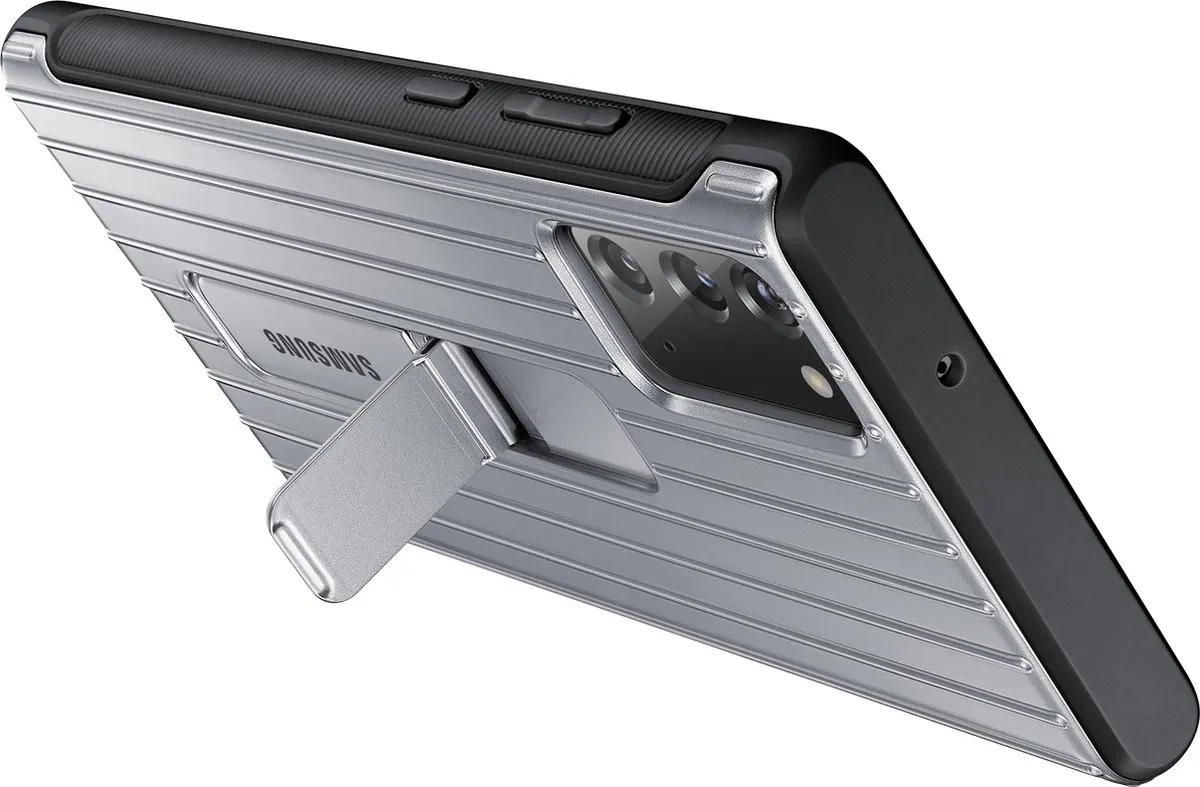 Samsung Protective Stand Cover Galaxy Note20 - Zilver
