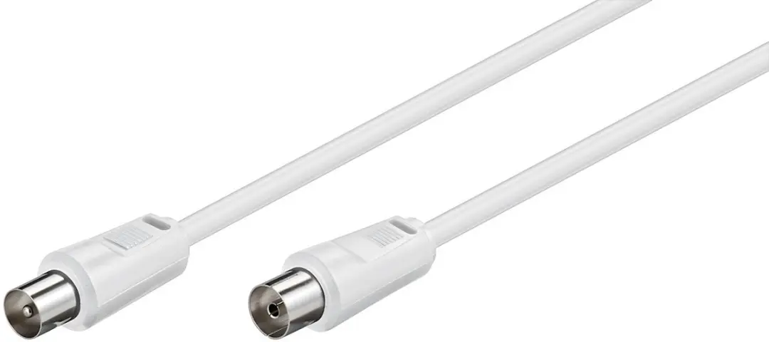 Goobay Antennekabel 27002 Wit 1,5m - afbeelding 3 van 5