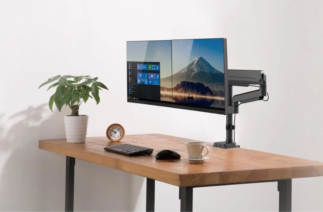 InLine Monitorhouder 23160B - Zwart - afbeelding 4 van 6