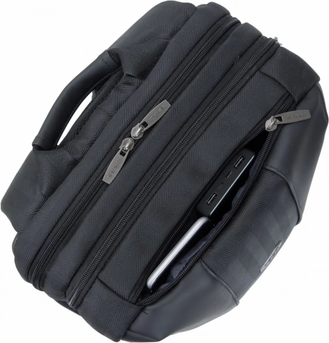 Rivacase 8165 Rugzak 16L - 15.6 inch Laptoptas - Zwart - afbeelding 4 van 6
