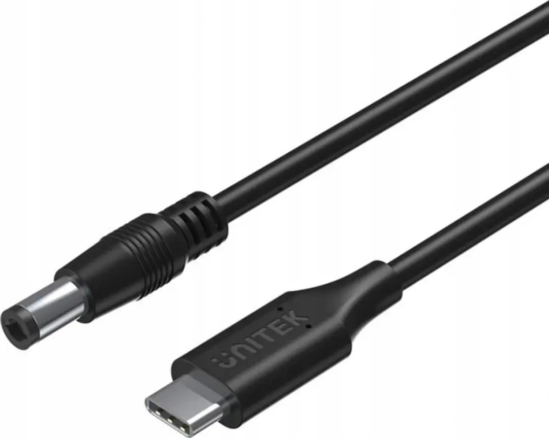 Unitek USB-C naar DC 5.5x2.5mm Kabel 1.8m