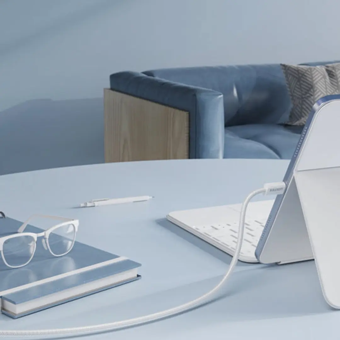 Unitek USB-C Kabel C14141APK01-1M 100W - 1m Roze - afbeelding 3 van 6