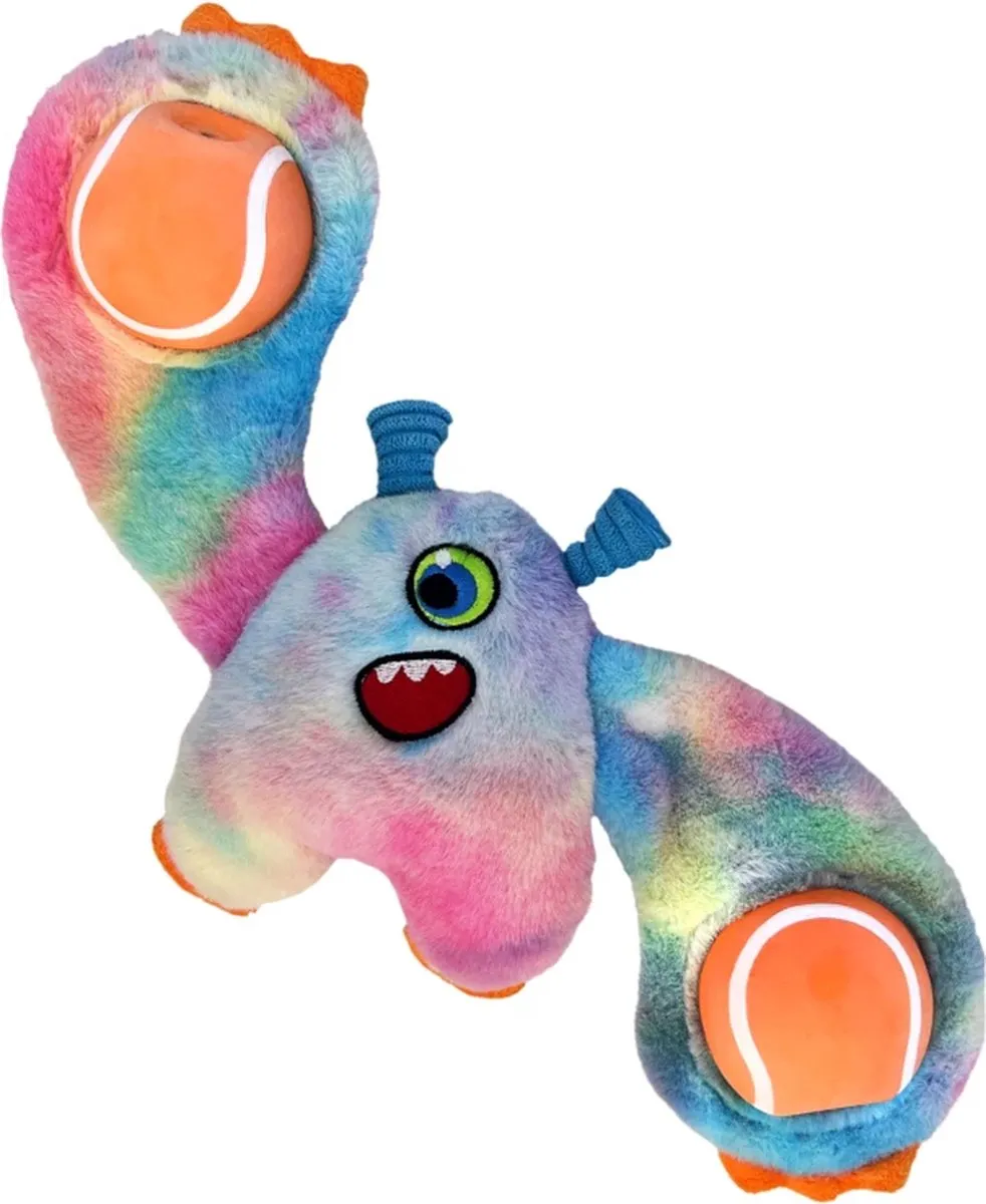 KONG Woozles Monster Assorted Hondenknuffel - Meerkleurig