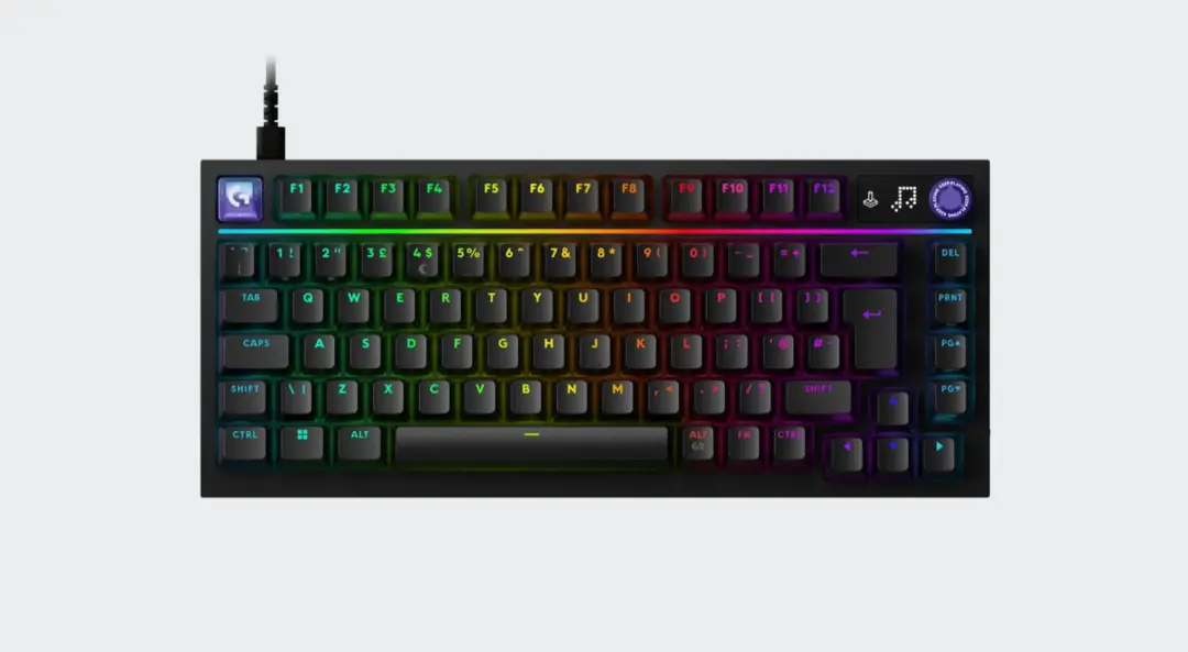 Logitech G G316 X 75 Mechanisch Toetsenbord - Zwart - afbeelding 5 van 6