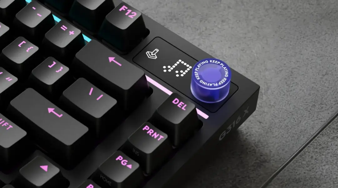 Logitech G G316 X 75 Mechanisch Toetsenbord - Zwart - afbeelding 3 van 6
