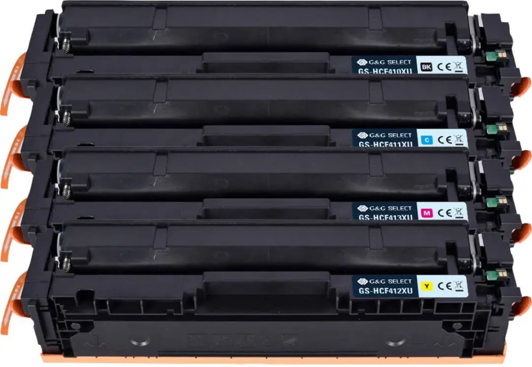 G&G GS-H410X-4P Toner Combipack - Zwart/Cyaan/Magenta/Geel - afbeelding 3 van 4