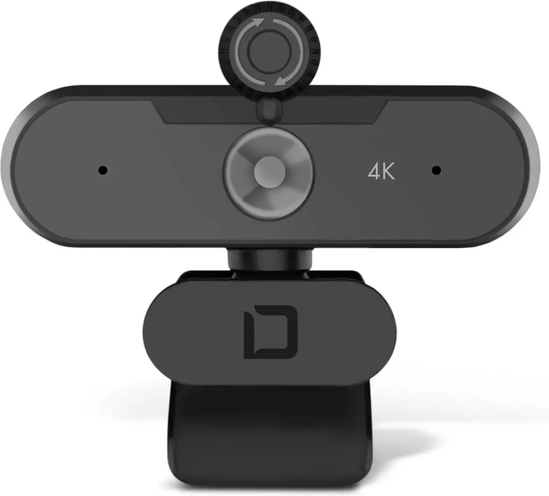 Dicota D31888 Webcam 4K - Zwart - afbeelding 6 van 6