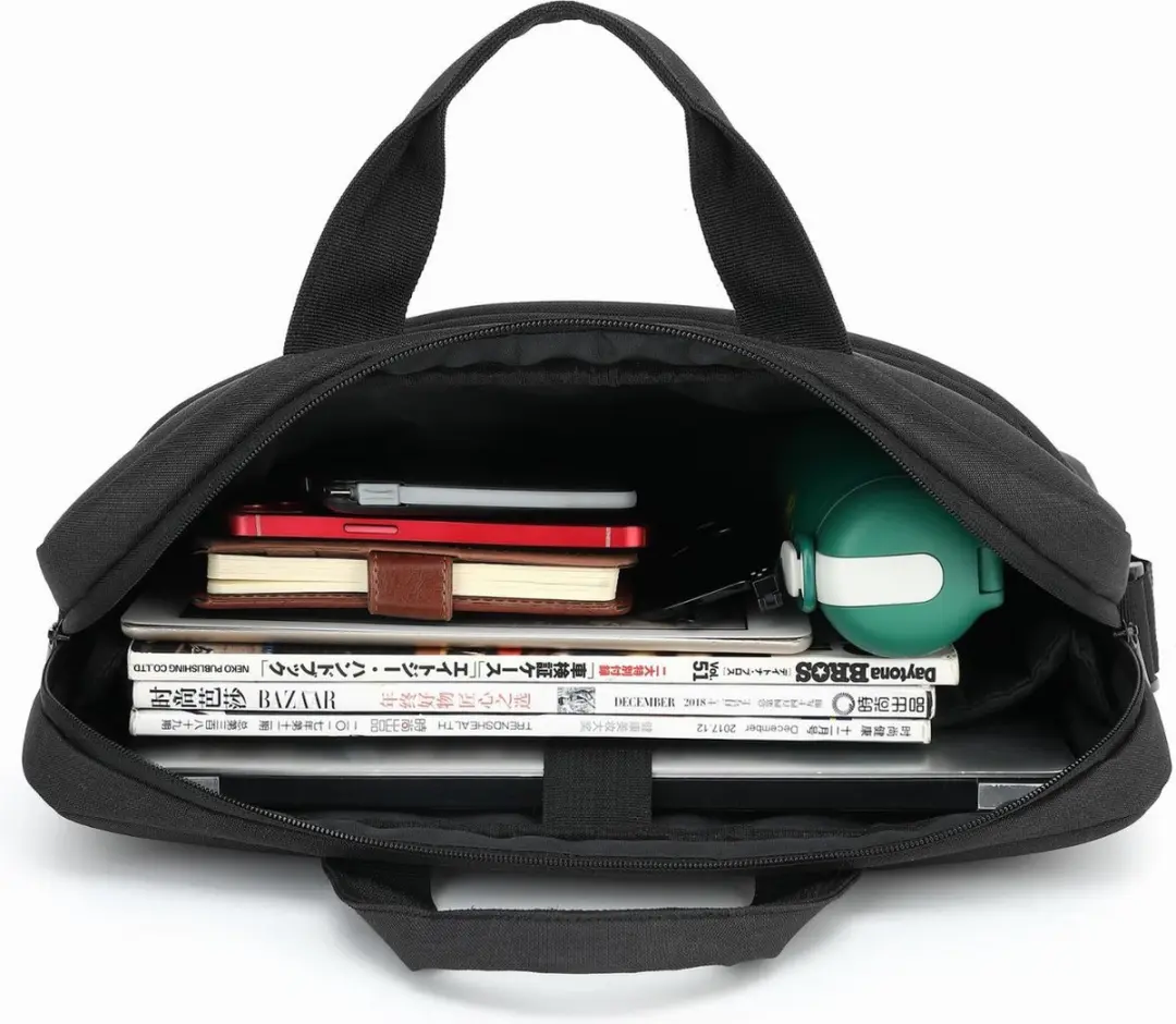 Celly MESSENGERBAGBK Laptoptas 16" - Zwart - afbeelding 4 van 4