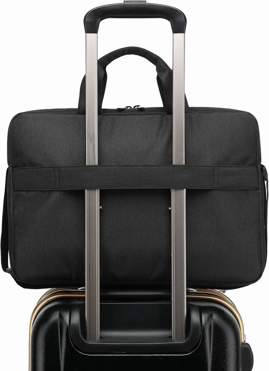 Celly MESSENGERBAGBK Laptoptas 16" - Zwart - afbeelding 2 van 4