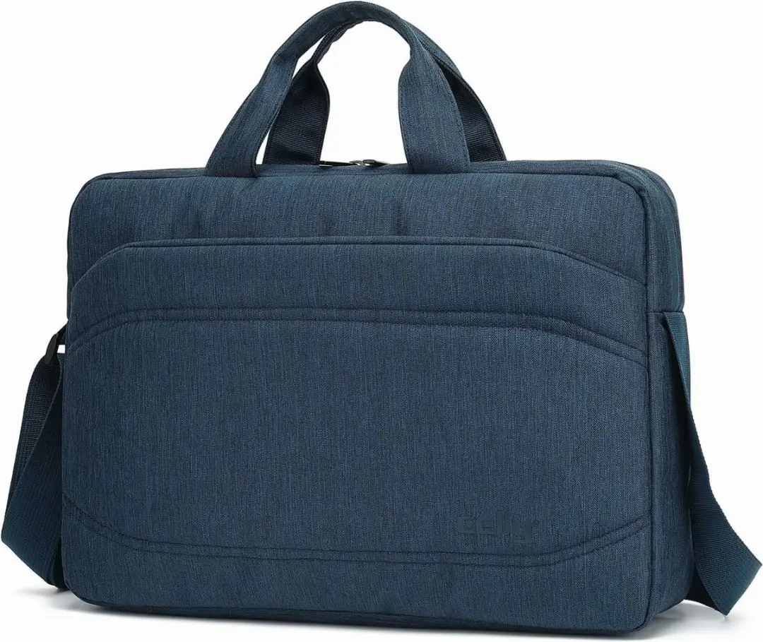 Celly MessengerBagBL Laptoptas 16" - Blauw - afbeelding 3 van 3