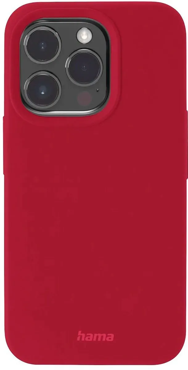 Hama MagCase Finest Feel Pro Hoesje iPhone 14 Pro Max - Rood