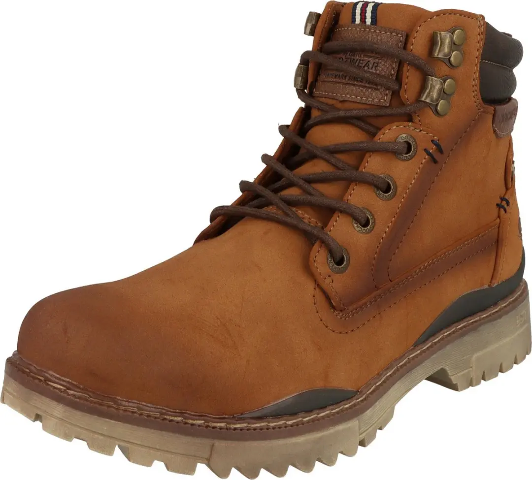 Dockers by Gerli herenlaarzen laarzen 47LY101 620470 schoenen enkellaarsjes brui