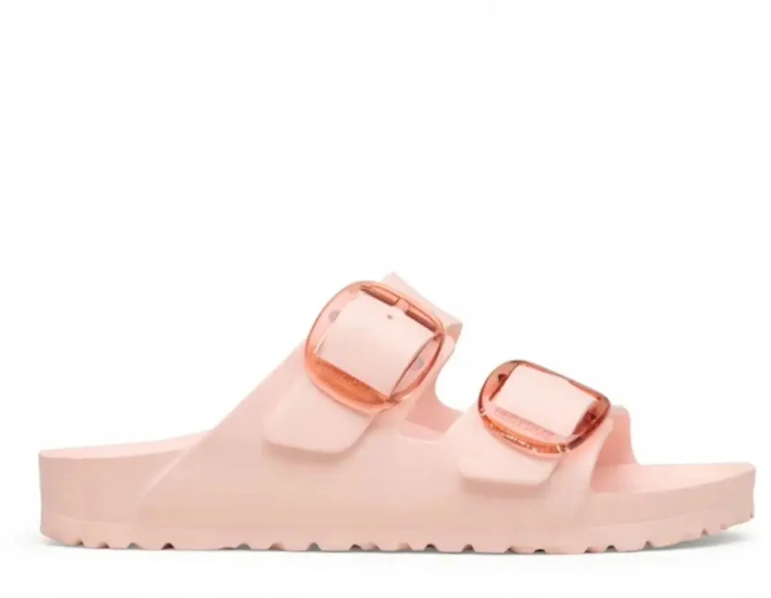 Birkenstock Arizona Big Buckle Slides Roze