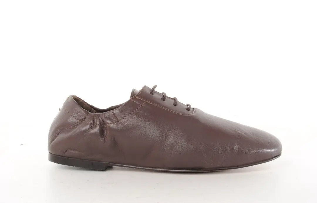 Bronx dames veterschoen Jazzette leder bruin - afbeelding 2 van 2