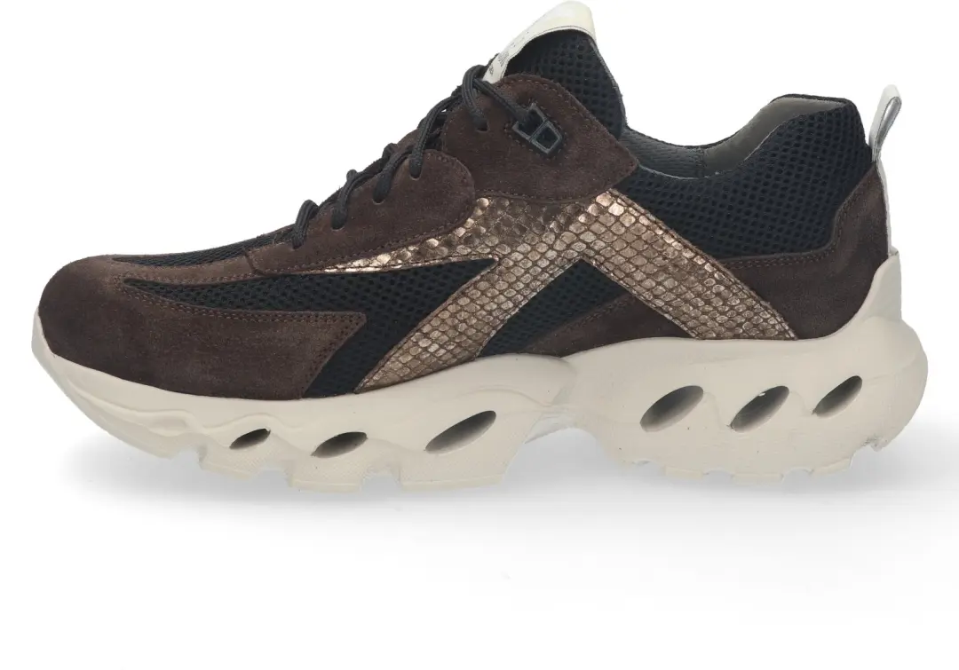 Durea 6309 Sneakers - Bruin - Maat 45 - afbeelding 2 van 6