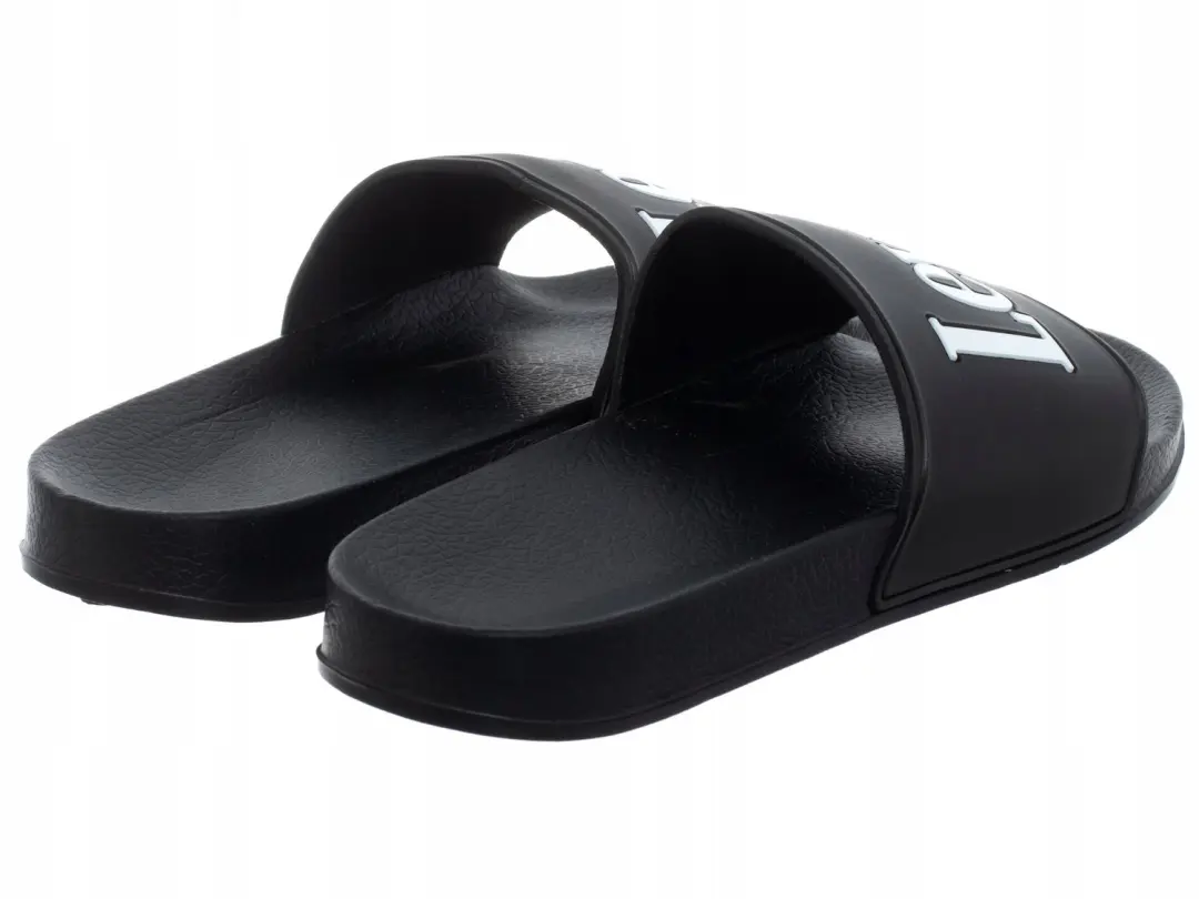 Levi's Pool S Slides - Zwart - afbeelding 2 van 4