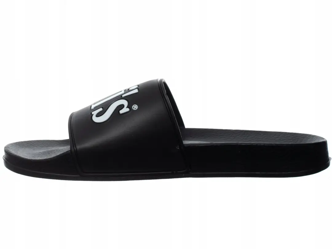 Levi's Pool S Slides - Zwart - afbeelding 4 van 4