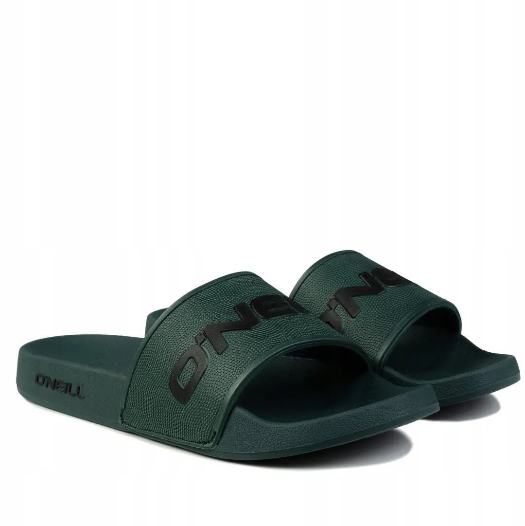 O'Neill Logo Slider Heren Slippers Groen Maat 46