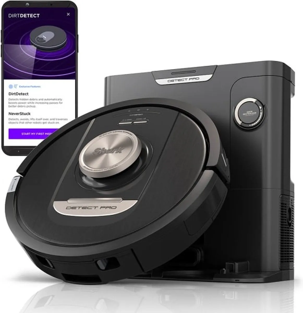 Shark PowerDetect RV2820VEEU Robotstofzuiger