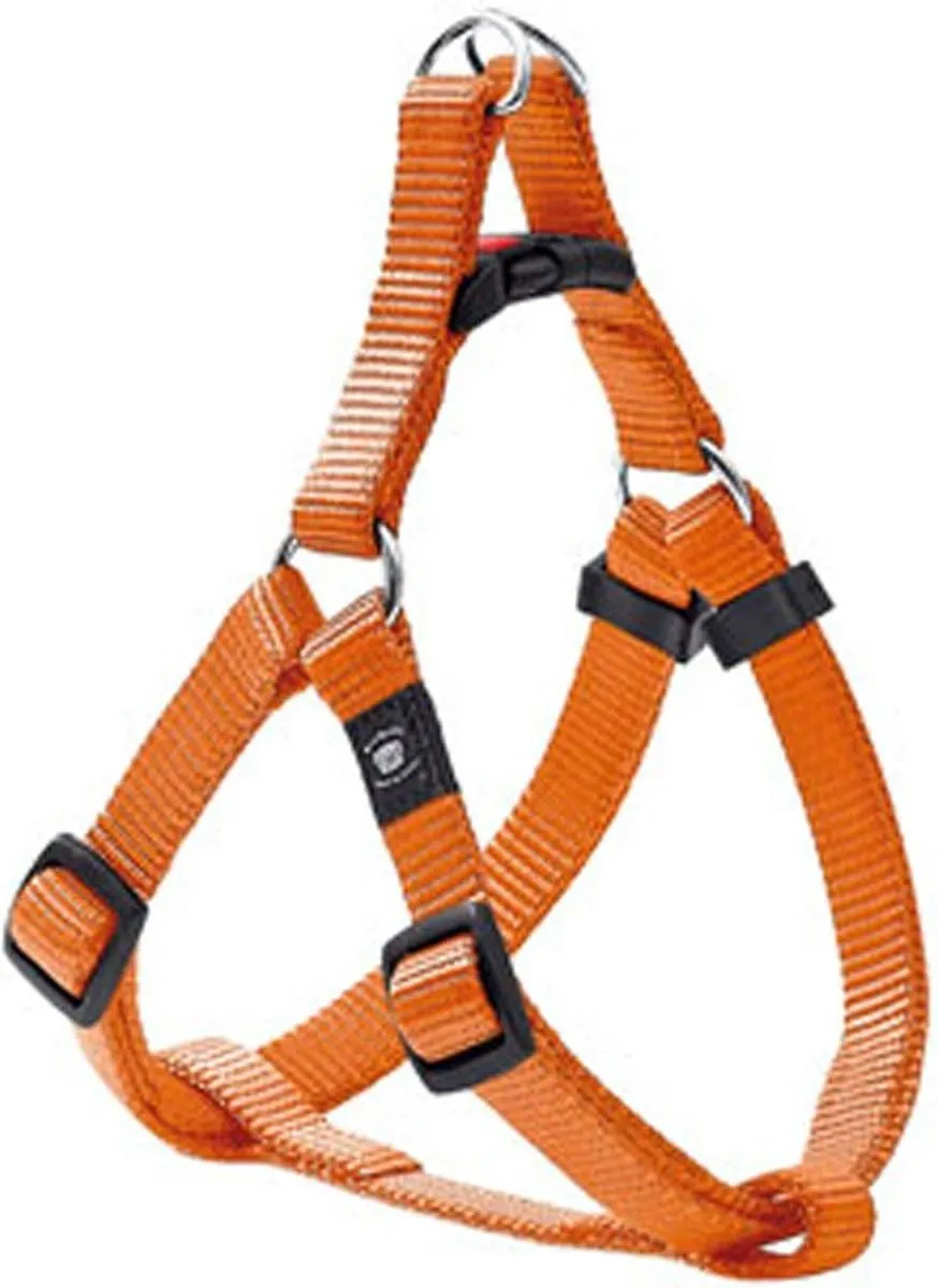 Flamingo Ziggi Step&go Hondenharnas - Oranje S 25-45cm